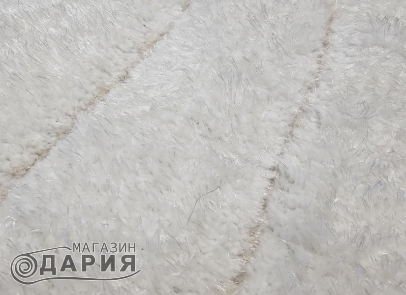 Тъкана пътека 3D SHAGGY GRANDE 323 white