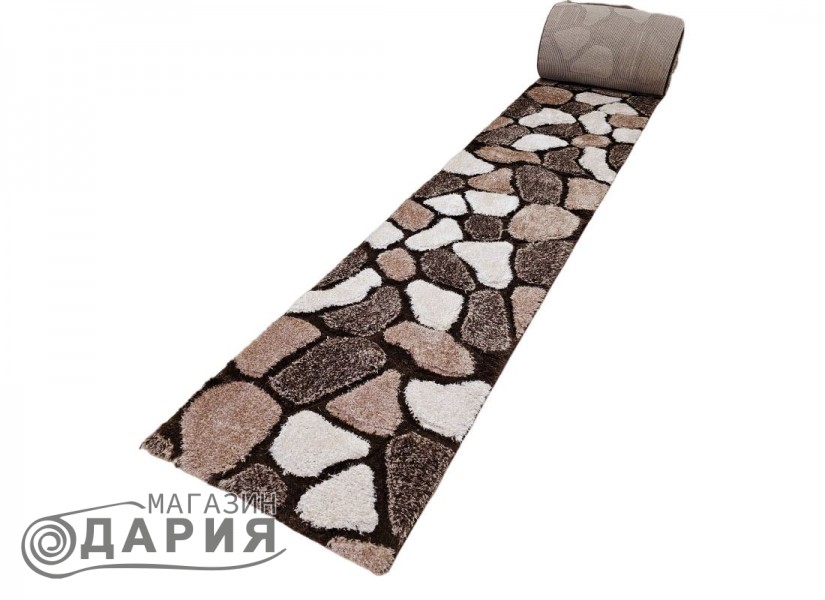 Тъкана пътека 3D SHAGGY GRANDE 468 brown