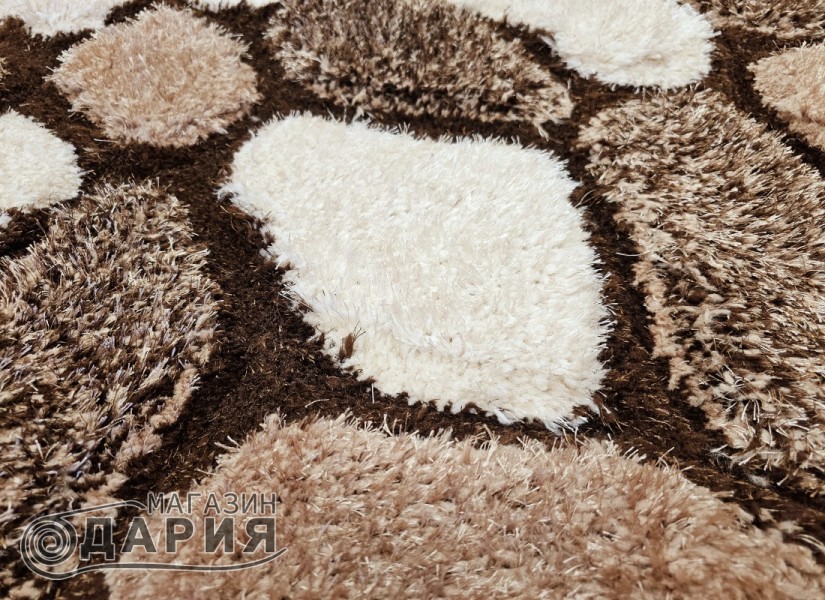 Тъкана пътека 3D SHAGGY GRANDE 468 brown