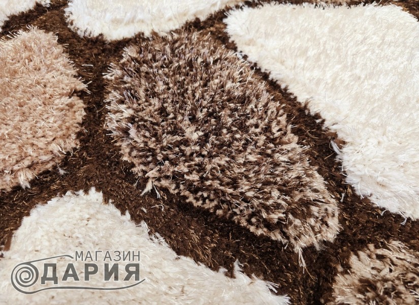 Тъкана пътека 3D SHAGGY GRANDE 468 brown