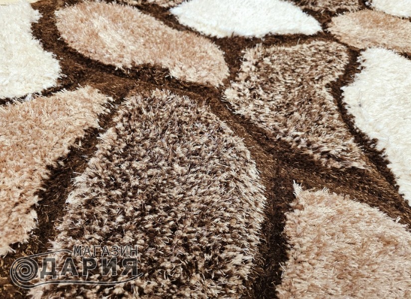 Тъкана пътека 3D SHAGGY GRANDE 468 brown