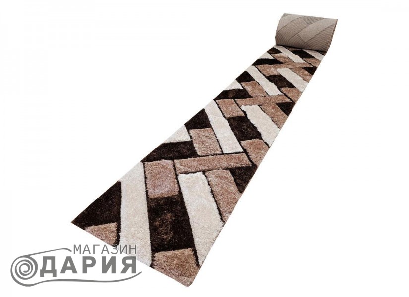 Тъкана пътека 3D SHAGGY GRANDE 720 brown