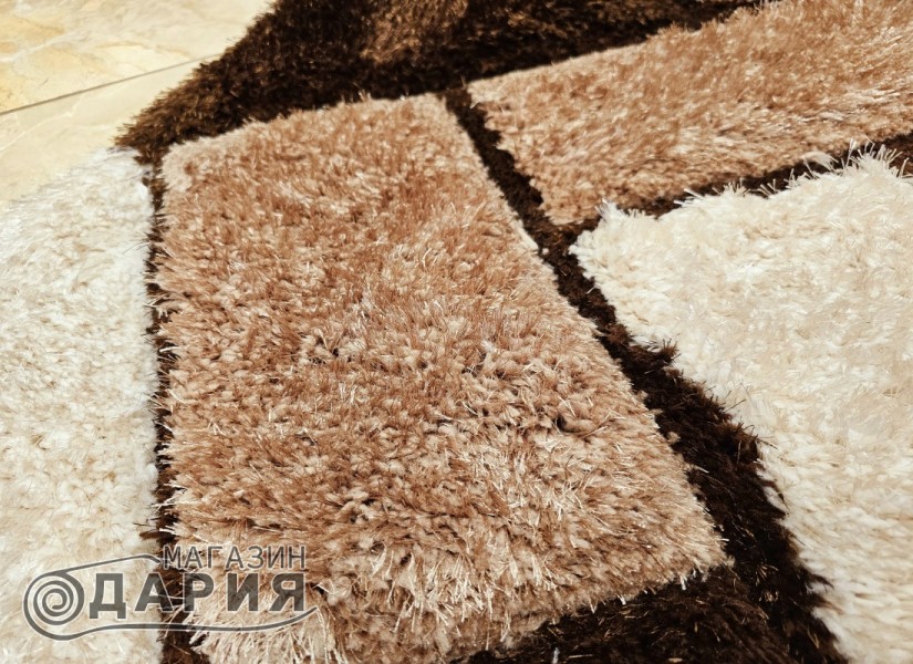Тъкана пътека 3D SHAGGY GRANDE 720 brown