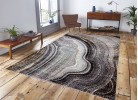 Тъкан килим SUPERSOFT 621 grey/yellow