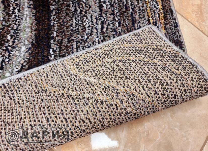 Тъкан килим SUPERSOFT 621 grey/yellow