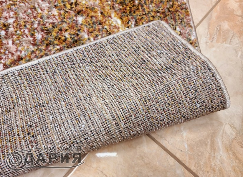 Тъкан килим SUPERSOFT 687 beige/white