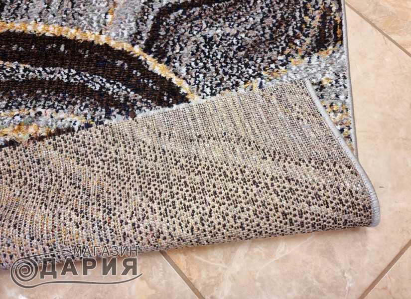 Тъкана пътека SUPERSOFT 621 grey/yellow