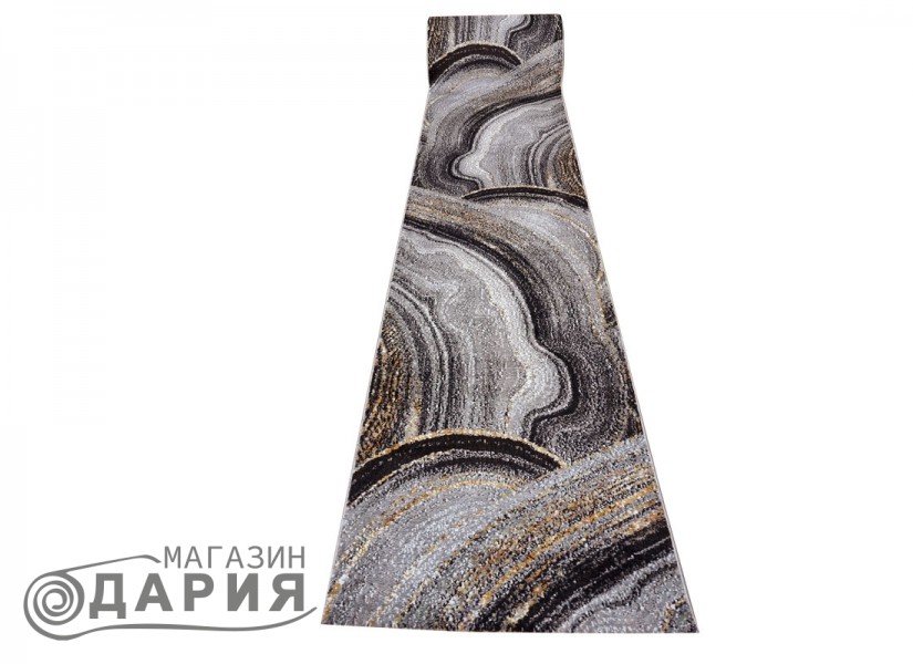 Тъкана пътека SUPERSOFT 621 grey/yellow