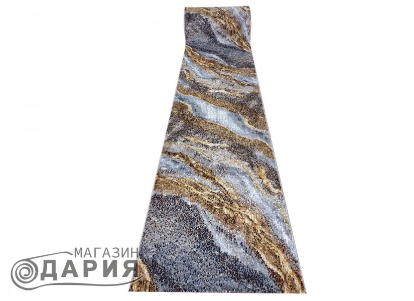 Тъкана пътека SUPERSOFT 670 blue/white