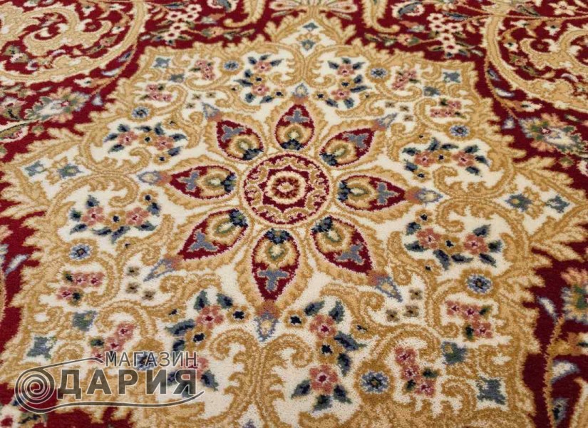 Тъкан вълнен килим Monarch 1532-1366 red