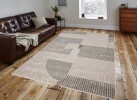 Тъкан вълнен килим Premiera 1186-1655 beige/grey