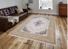Тъкан вълнен килим Premium 2618-51053 beige