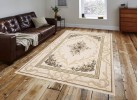 Тъкан вълнен килим Premium 2618-51033 cream