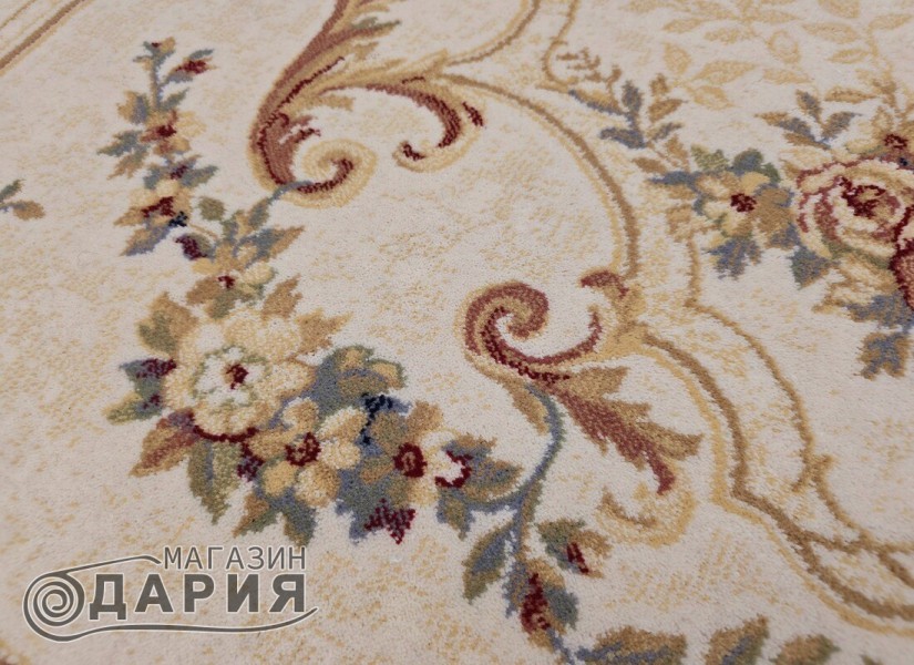Тъкан вълнен килим Monarch 1000 cream