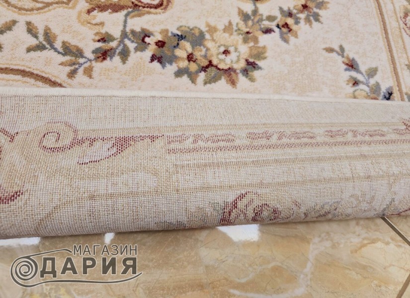 Тъкан вълнен килим Monarch 1000 cream