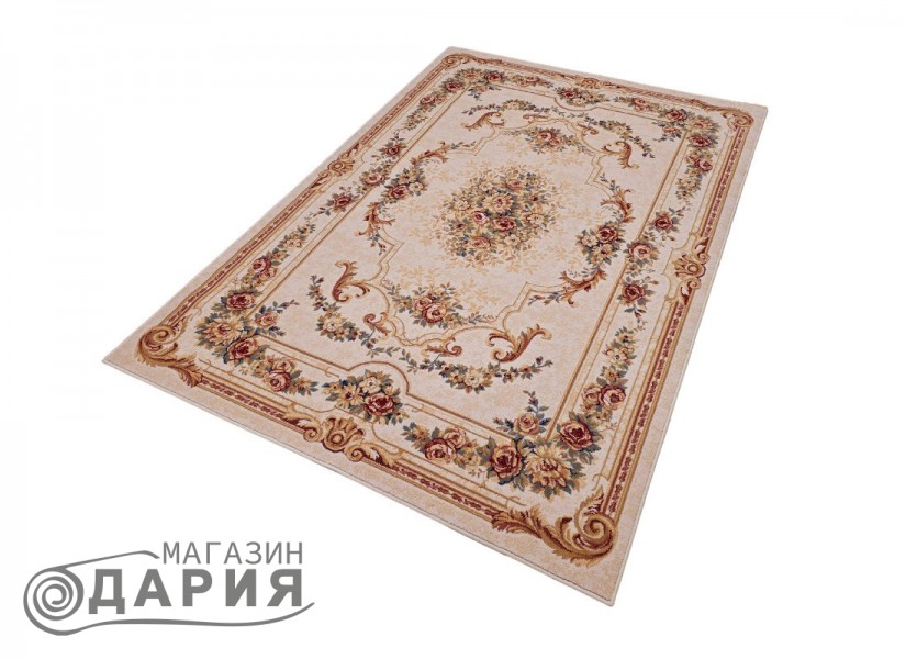 Тъкан вълнен килим Monarch 1000 cream