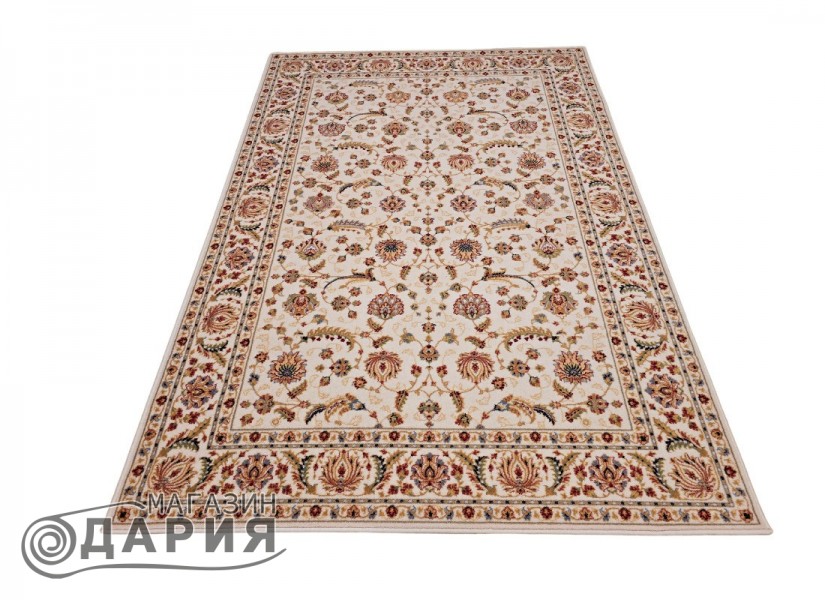Тъкан вълнен килим Monarch 1001 cream