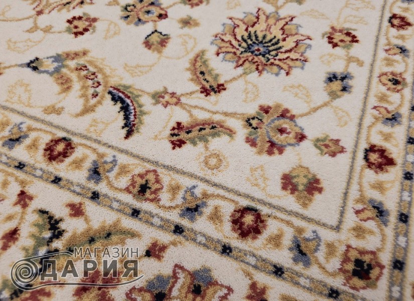 Тъкан вълнен килим Monarch 1001 cream