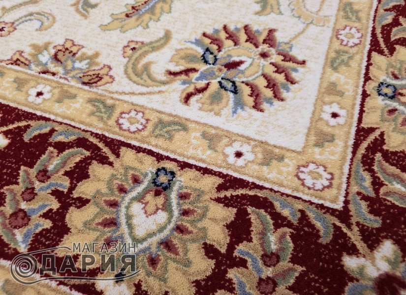 Тъкан вълнен килим Monarch 1002 cream