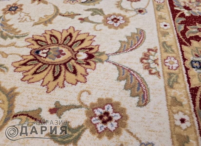 Тъкан вълнен килим Monarch 1002 cream