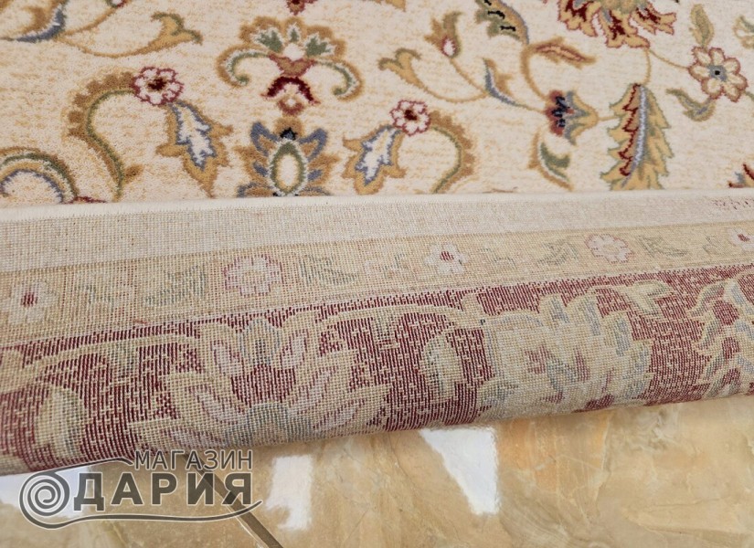Тъкан вълнен килим Monarch 1002 cream