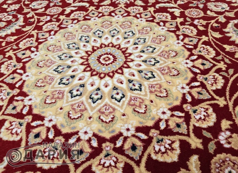 Тъкан вълнен килим Monarch 1004 red