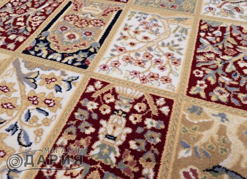 Тъкан вълнен килим Monarch 1005 red