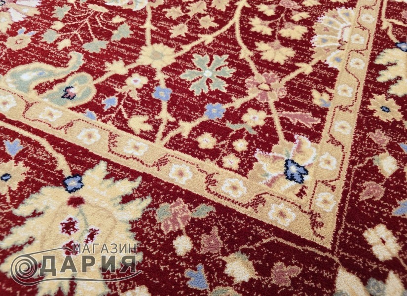 Тъкан вълнен килим Monarch 1006 red