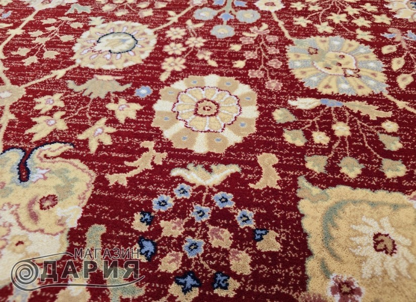 Тъкан вълнен килим Monarch 1006 red