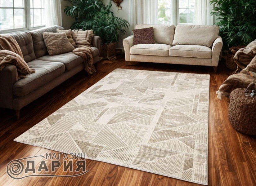 Тъкан килим ESCANA 407 cream