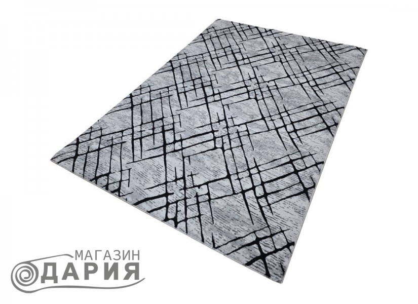 Килим PRESTIGE 4085 grey black