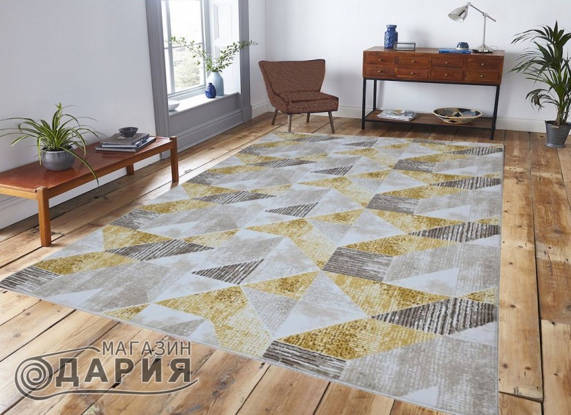 Килим PRESTIGE 6238 mustard