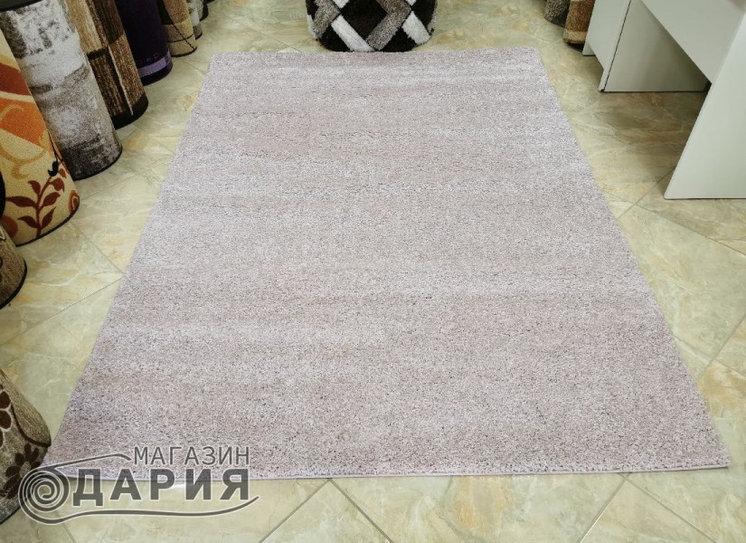Тъкан килим ШАГИ s057 l.pink/светло розово/