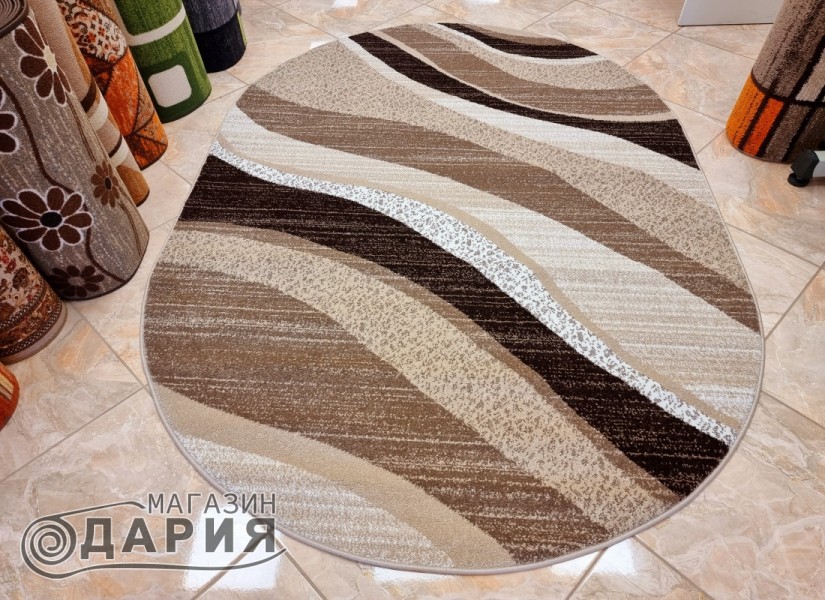 Тъкан килим MAGNOLIA 191 beige елипса