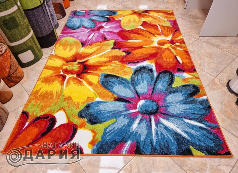 Тъкан килим MAGNOLIA 128 yellow