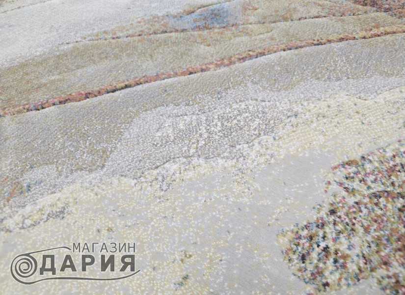 Тъкан килим ARGENTUM АКВАРЕЛ КАФЯВО-БЕЖ