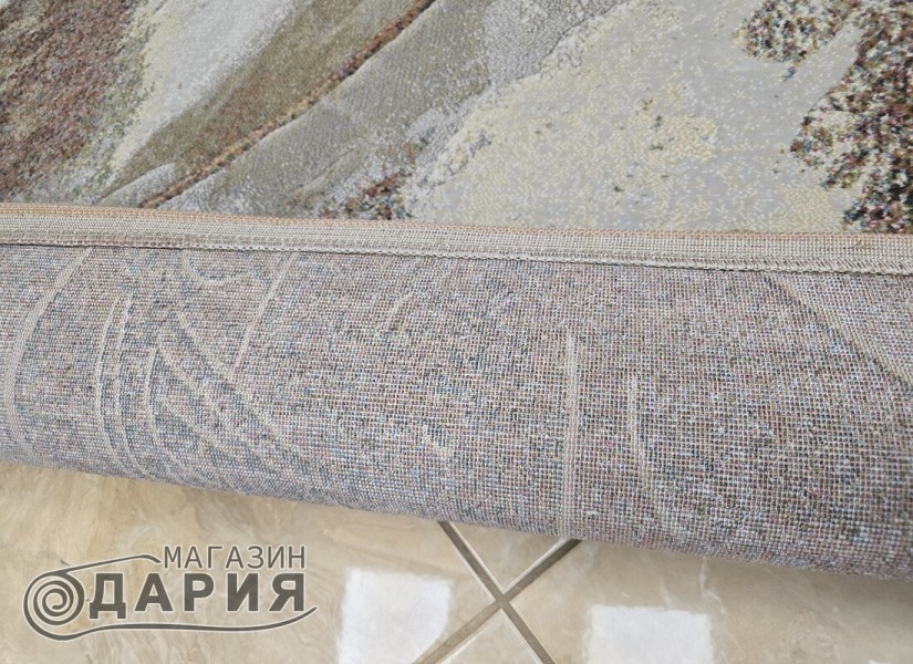 Тъкан килим ARGENTUM АКВАРЕЛ КАФЯВО-БЕЖ
