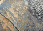 Тъкан килим ARGENTUM акварел синьо