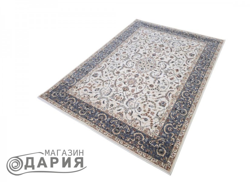 Тъкан вълнен килим Monarch 7549-1043 blue