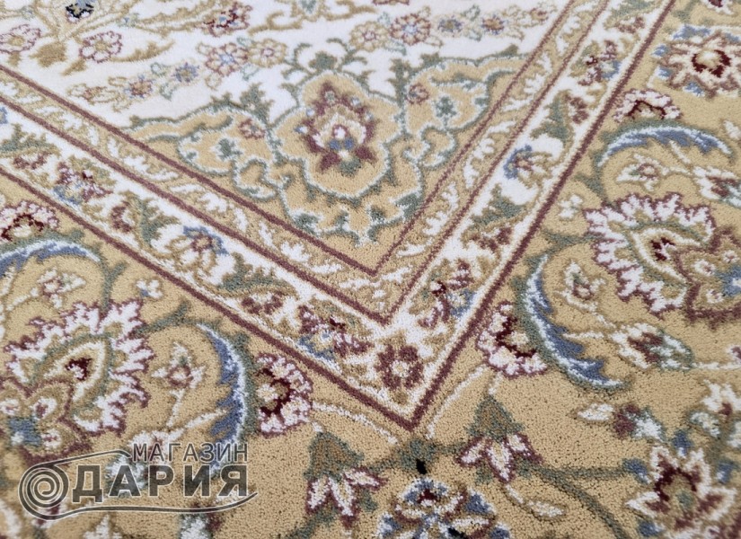 Тъкан вълнен килим Monarch 7556-1053 cream