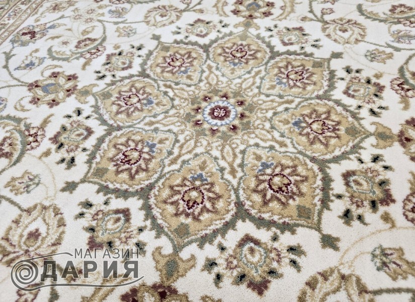 Тъкан вълнен килим Monarch 7556-1053 cream