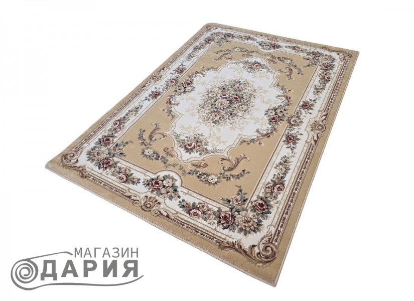 Тъкан вълнен килим Monarch 1000 beige