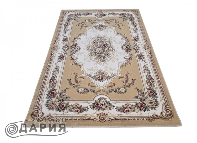 Тъкан вълнен килим Monarch 1000 beige