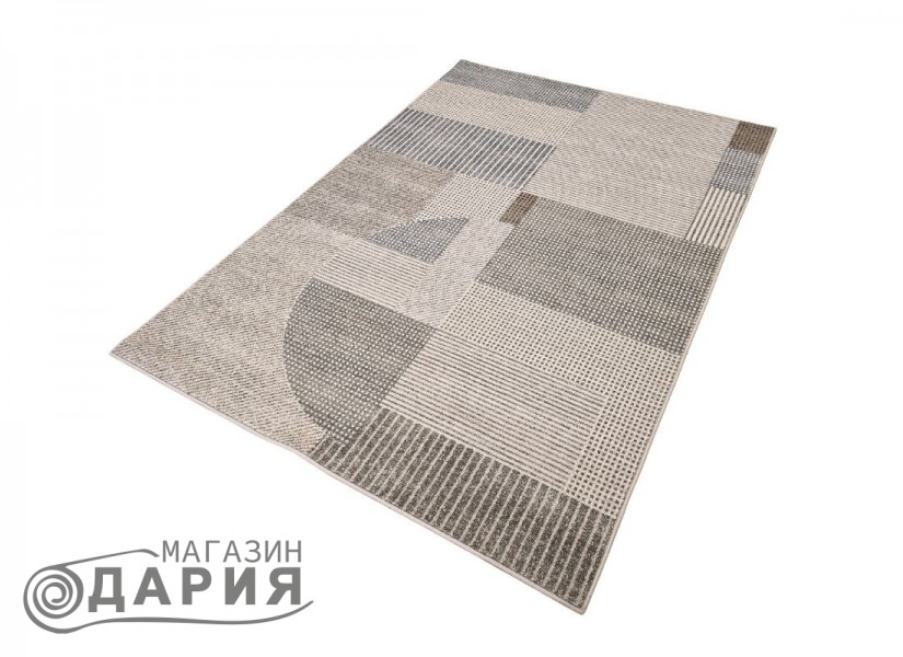 Тъкан вълнен килим Premiera 1186-1655 beige/grey