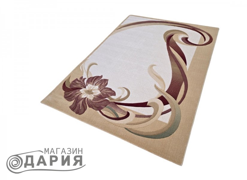 Тъкан вълнен килим Premium 2811-1035 beige