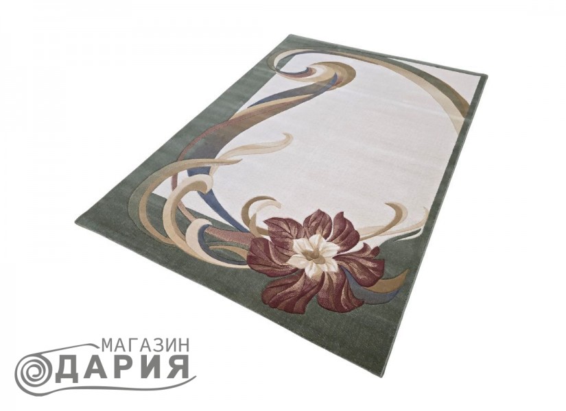 Тъкан вълнен килим Premium 2811-1038 green