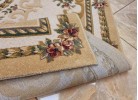 Тъкан вълнен килим Premium 6504-1325 beige