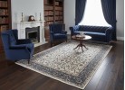 Тъкан вълнен килим Monarch 7549-1043 blue