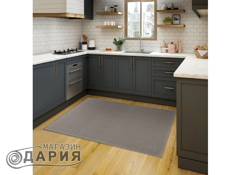 Тъкан вълнен килим Lana 8986-684 grey
