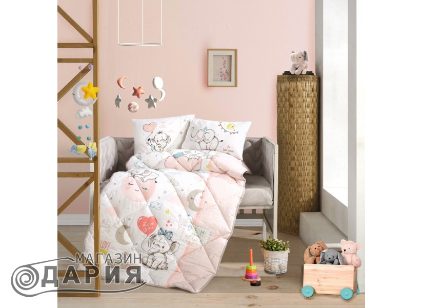 Пълен бебешки спален комплект Sweet dreams